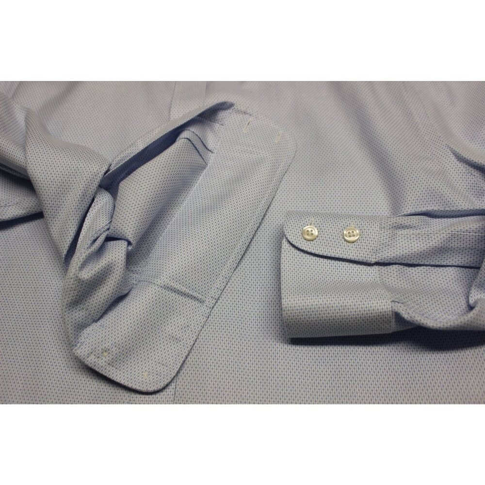 Charles Tyrwhitt men's classic fit non-iron patterned button front shirt 17 - Picture 12 of 13